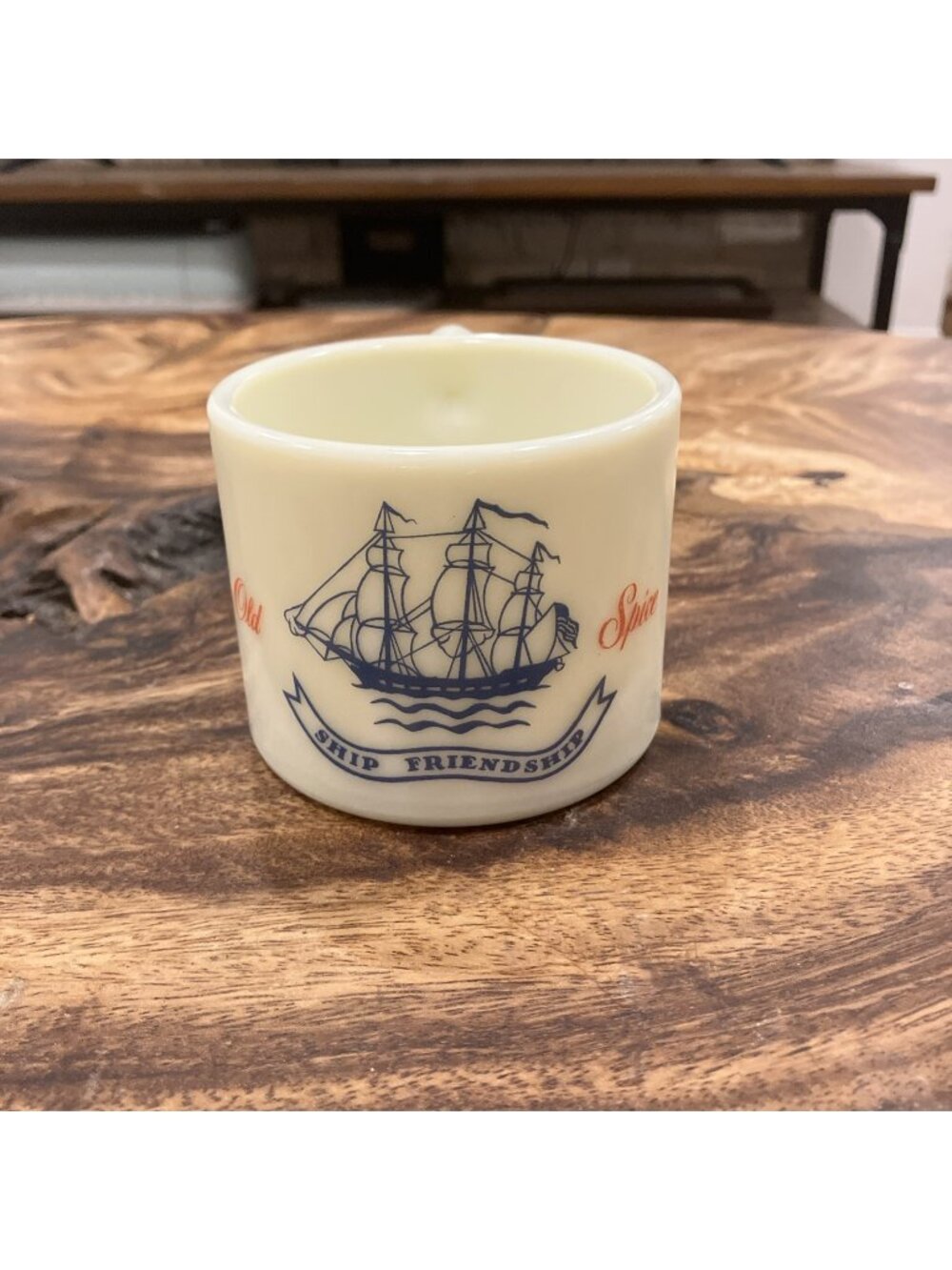 Old Spice Vintage Ship Friendship Shaving Mug